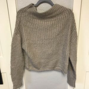 Off Shoulder Sweater